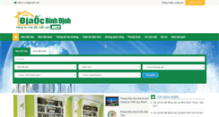 Desktop Screenshot of diaocbinhdinh.net
